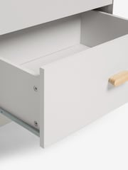 Grey Kids Alix 4 Drawer Tall Chest Of Drawers - Image 9 of 10