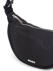 HUGO Black Bel Nylon Cross-Body Bag - Image 2 of 2