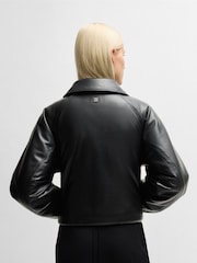 HUGO Black Regular Fit Padded Jacket - Image 2 of 5
