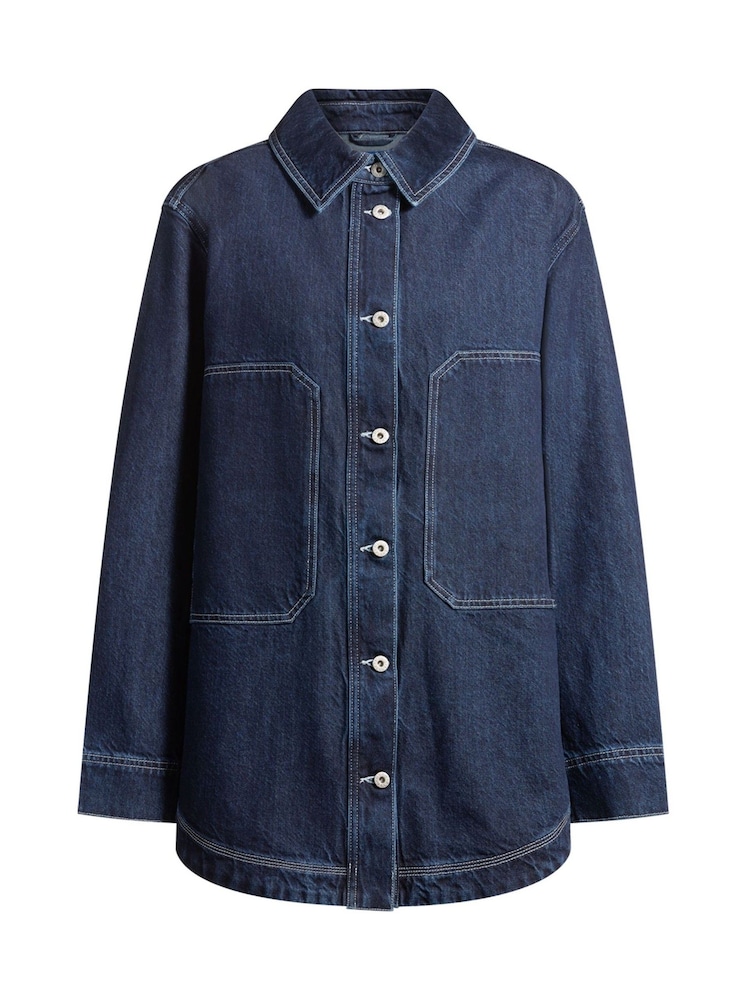 HUGO Oversized Denim Co-ord Jacket - Imagen 7 de 7