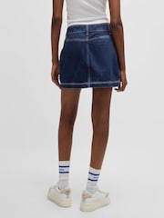 HUGO 100% Cotton Denim Skirt - Imagen 2 de 4