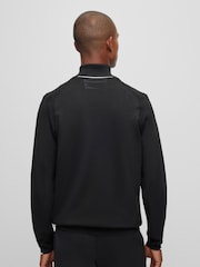 BOSS Black Logo Cotton Blend Jumper - Image 2 of 9