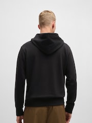BOSS Black Large Webasic Contrast Logo Terry 100% Cotton Hoodie - Image 2 of 5