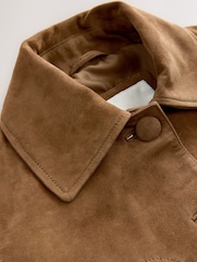 Marron fauve - N. Premium Real Suede Jacket - Image 8 de 9