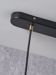 Pacific Lifestyle Black Task Bar Pendant Ceiling Light - Image 3 of 6