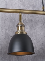 Pacific Lifestyle Black Task Bar Pendant Ceiling Light - Image 4 of 6