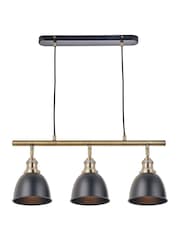 Pacific Lifestyle Black Task Bar Pendant Ceiling Light - Image 6 of 6