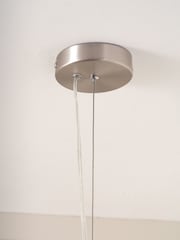 Pacific Lifestyle Grey Rattan Pendant Ceiling Light - Image 3 of 5