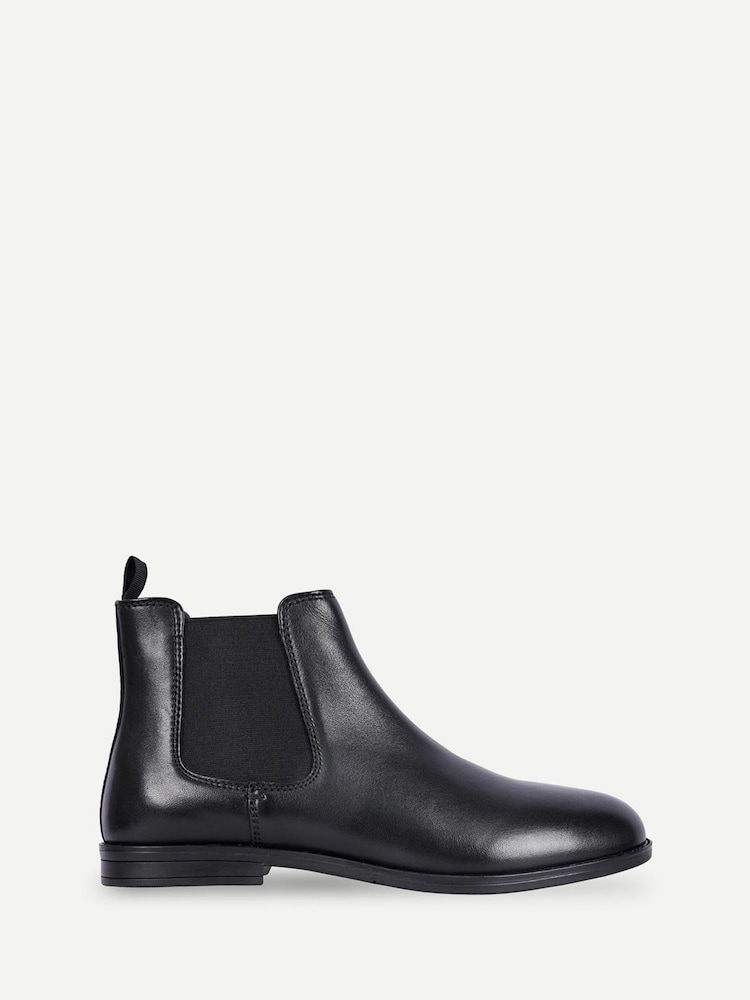 Off The Hook Black Trueman Leather Chelsea Boots - Image 1 of 6