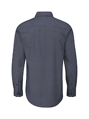 Navy Blue Circles - Skopes Tailored Fit Party Shirt - Imagen 3 de 3