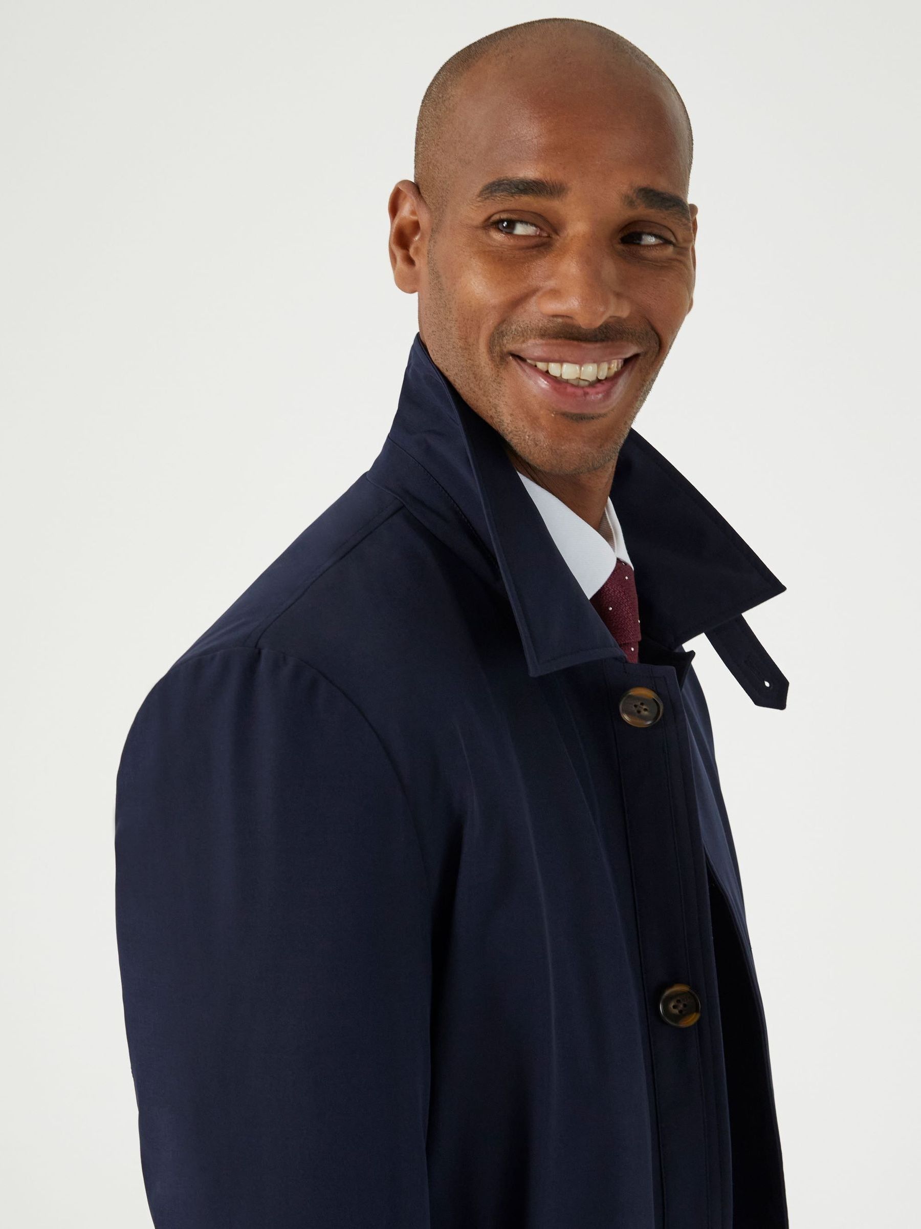 Buy Skopes Navy Blue Paddock Raincoat from Next USA