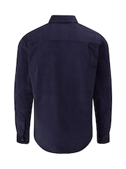Skopes Blue Regular Fit Casual Corduroy Overshirt - Image 6 of 6