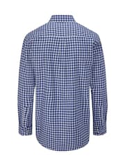 Skopes Navy Blue Regular Fit Casual 100% Cotton Shirt - Image 5 of 5