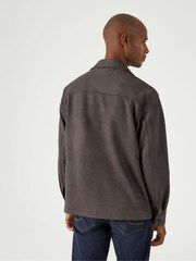 Skopes Mocha Brown Regular Fit Casual Shacket - Image 4 of 8