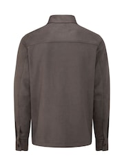 Skopes Mocha Brown Regular Fit Casual Shacket - Image 8 of 8
