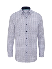 Skopes Multi Deer Print Tailored Fit Party Shirt - Image 4 of 5