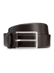 BOSS Dark Brown Erman Leather Belt - Image 3 of 5