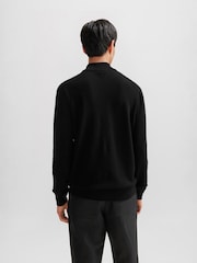 BOSS Black Embrando Quarter Zip Knitted Jumper - Image 2 of 5