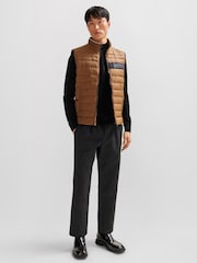 BOSS Black Embrando Quarter Zip Knitted Jumper - Image 3 of 5