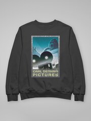 All + Every Grey King Kong Carl Denham Pictures Mens Sweatshirt - Image 3 of 3
