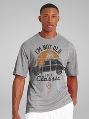 All + Every Grey Citroen 2CV Black I'm Not Old Classic Sunset Mens T-Shirt - Image 1 of 4