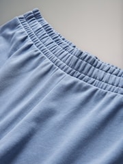 The Set Blue/Grey 2 Pack Loopback Wide Leg Joggers - Image 10 of 10
