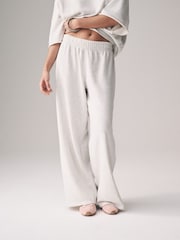 The Set Blue/Grey 2 Pack Loopback Wide Leg Joggers - Image 4 of 10