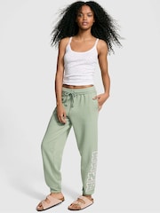 Victoria's Secret PINK Green Garden Cuffed Joggers - Image 1 of 2