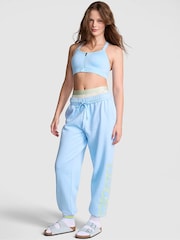 Victoria's Secret PINK Blue Dancer Cuffed Joggers - Image 1 of 2