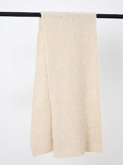 French Connection Natural Melissa Boucle Scarf - Image 1 of 3