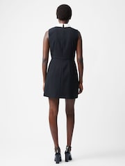 French Connection Black Gemma Slvlss Dress - Image 2 of 4