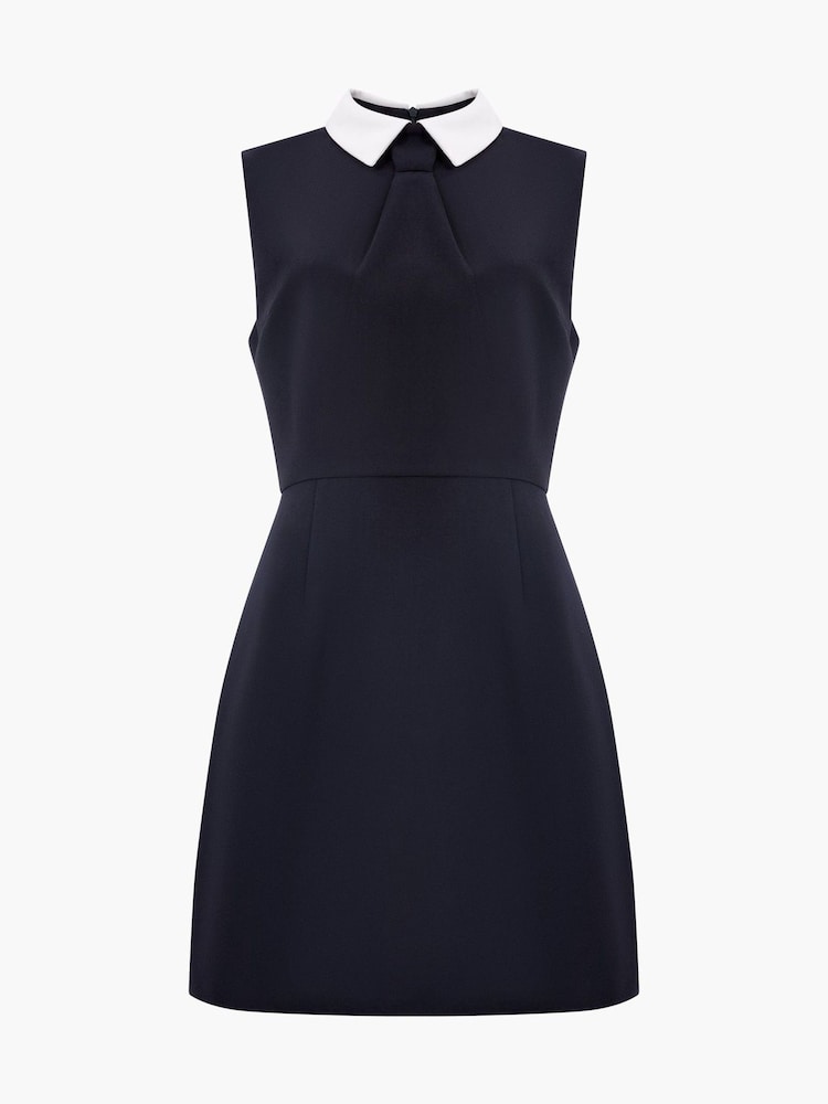 French Connection Black Gemma Slvlss Dress - Image 4 of 4