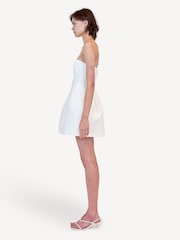 Simkhai White Arta Bustier Mini Dress - Image 3 of 4