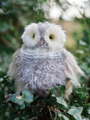 Wrendale Grey Elvis Owl Plush - Image 1 of 2