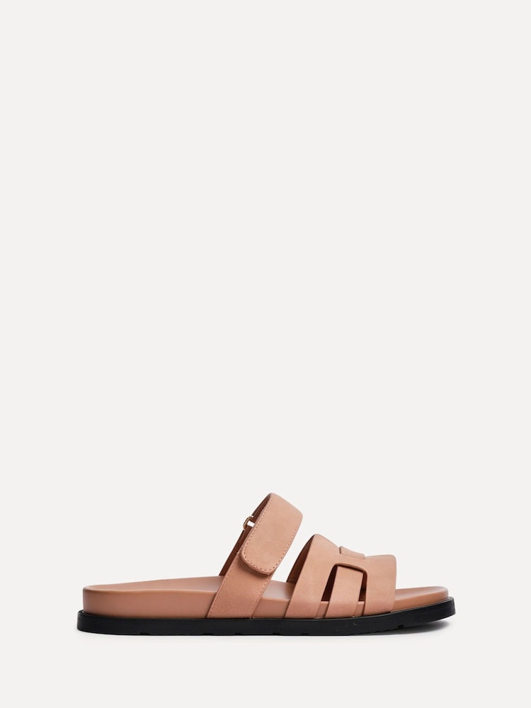 Pink - Linzi Essential Slip-On Sandals With Woven Front Strap - Bild 2 von 5 Pink - Linzi Essential Slip-On Sandals With Woven Front Strap - Bild 2 von 5