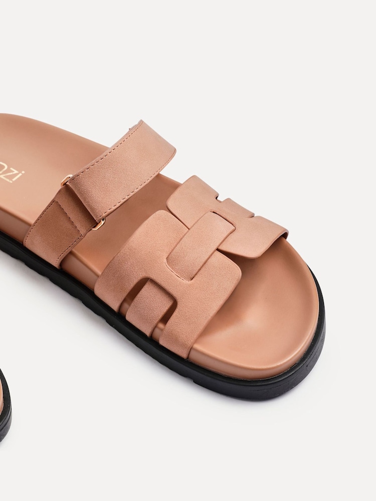 Pink - Linzi Essential Slip-On Sandals With Woven Front Strap - Bild 5 von 5 Pink - Linzi Essential Slip-On Sandals With Woven Front Strap - Bild 5 von 5