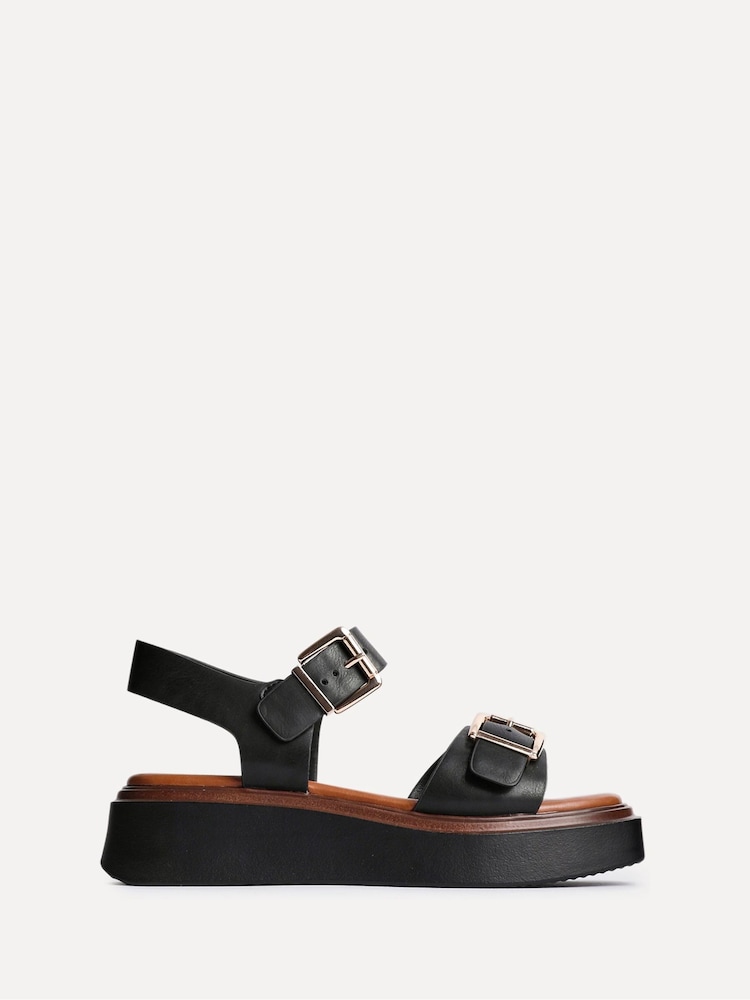 Schwarz - Linzi Archive Flatform Sandals With Buckle Straps - Bild 5 von 5 Schwarz - Linzi Archive Flatform Sandals With Buckle Straps - Bild 5 von 5