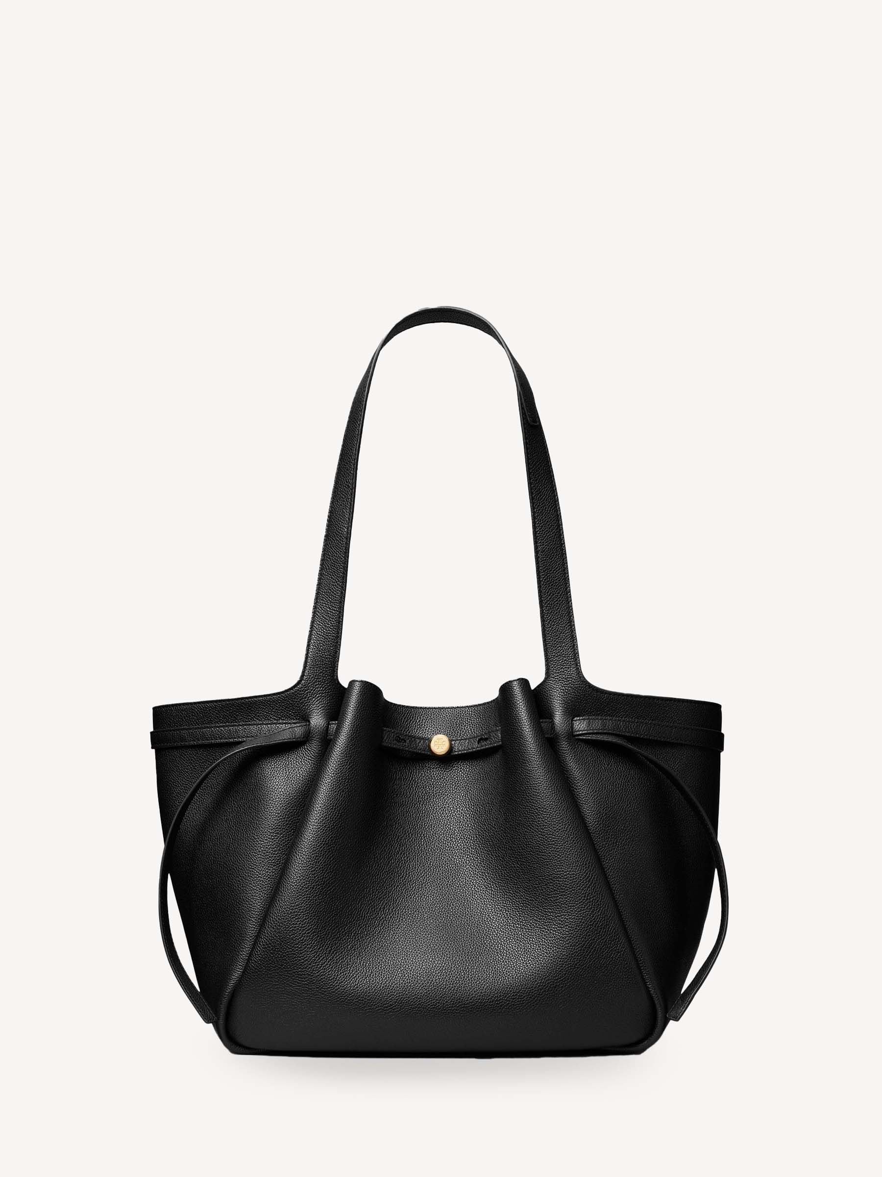 Buy Tory Burch Black Romy Pebbled Tote Bag from the Next UK online