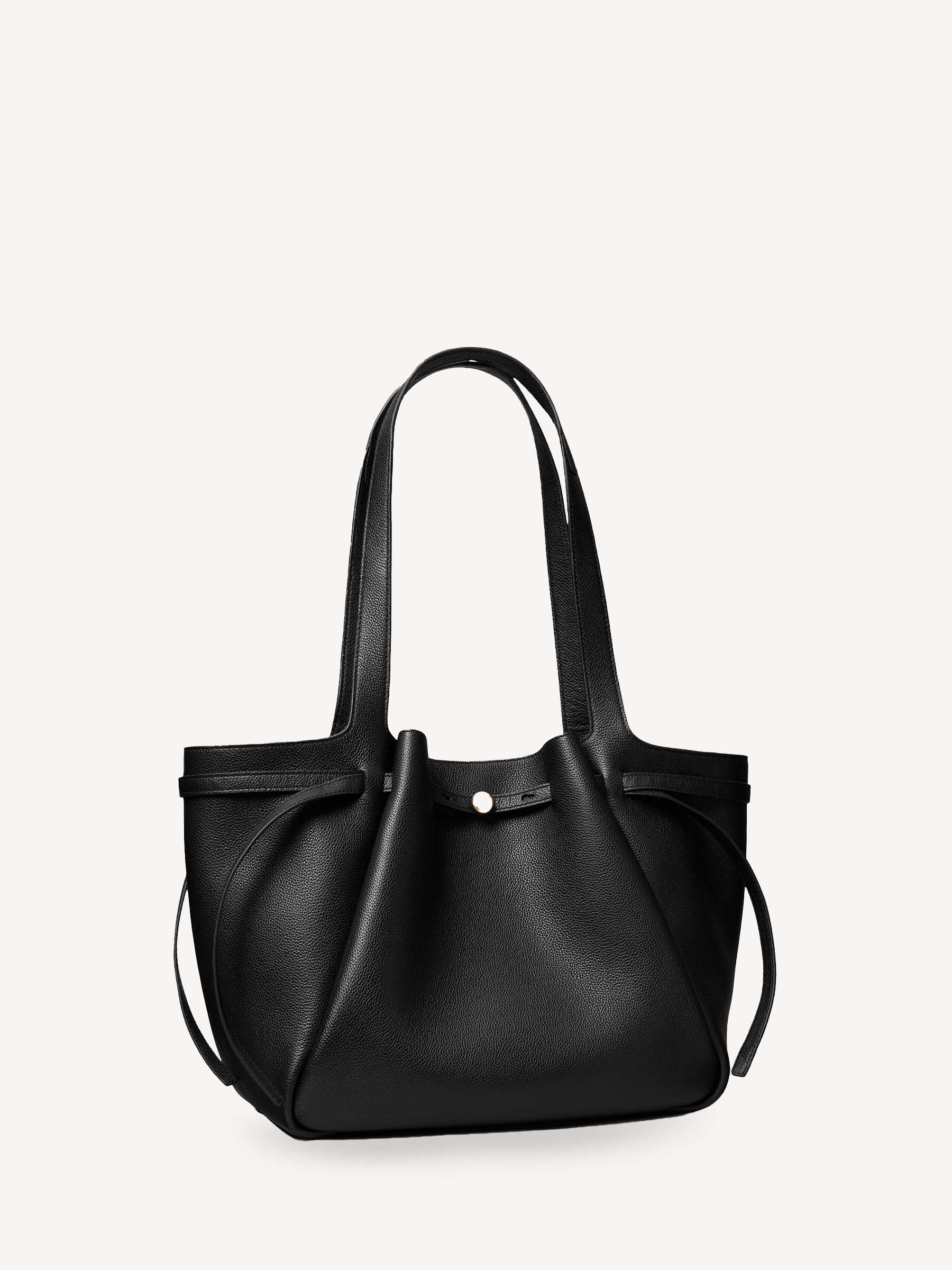 Buy Tory Burch Black Romy Pebbled Tote Bag from Next Singapore