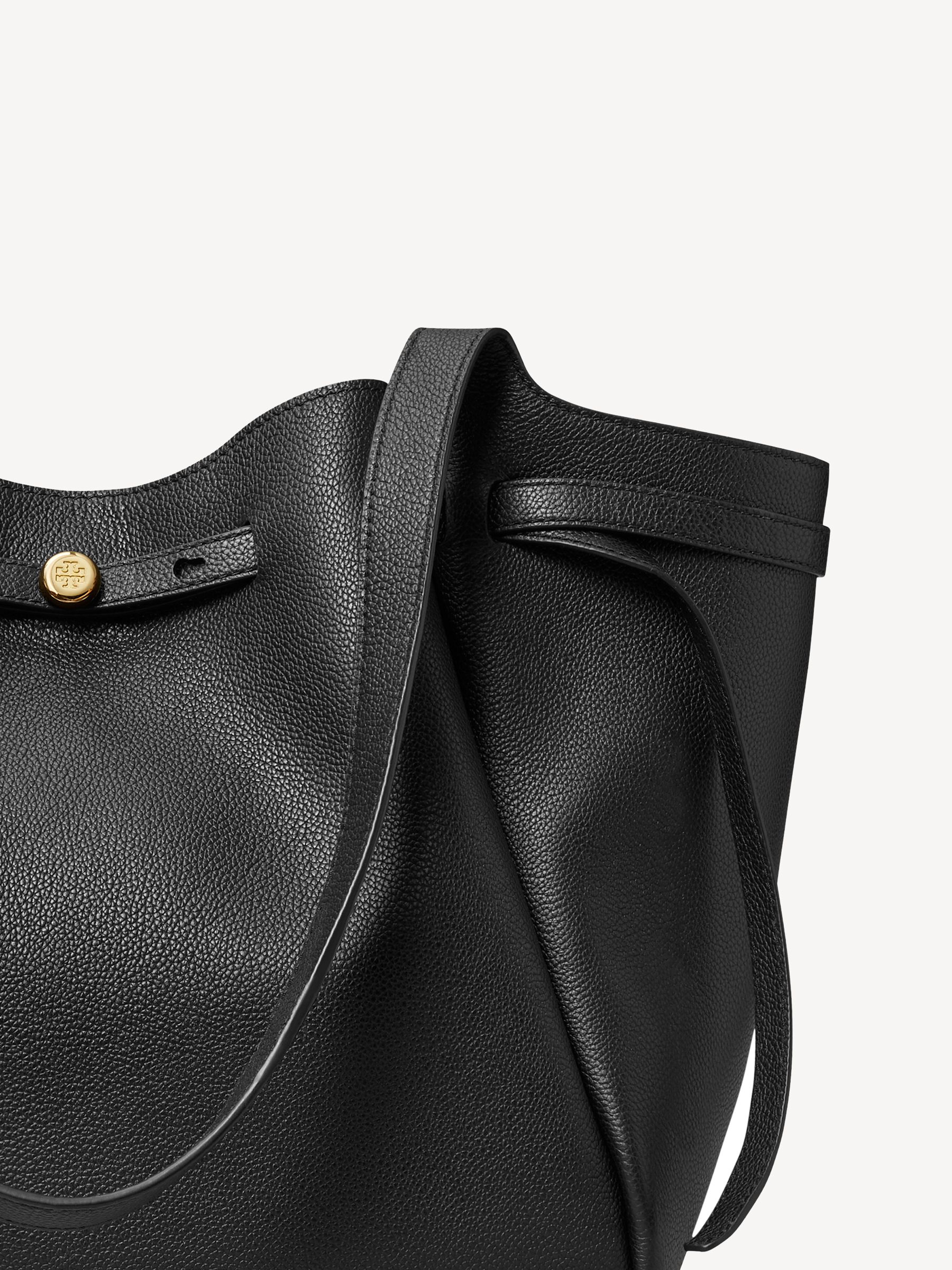 Buy Tory Burch Black Romy Pebbled Tote Bag from Next Singapore