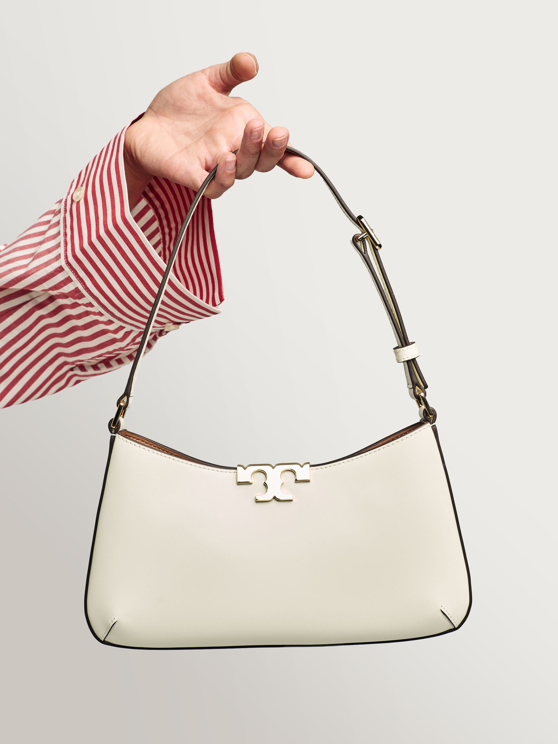 Buy Tory Burch White Eleanor Slim Shoulder Bag from Next USA