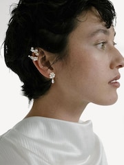 Completedworks Silver Tone Time is Layered in Ice Earrings - Image 3 of 3