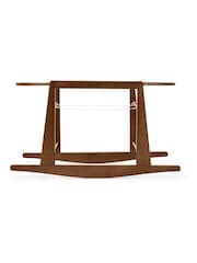 The Little Green Sheep Walnut Moses Basket Rocking Stand - Image 2 of 2
