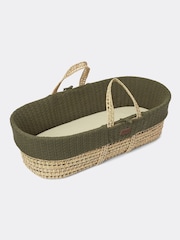The Little Green Sheep Juniper Organic Knitted Moses Basket And Mattress - Image 5 of 5