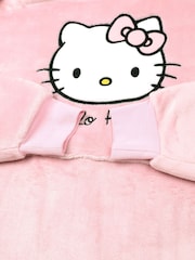 Vanilla Underground Pink Womens Hello Kitty Blanket Hoodie - Image 6 of 6