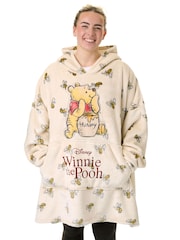 Vanilla Underground Cream Womens Disney Winnie The Pooh Blanket Hoodie - Image 1 of 6