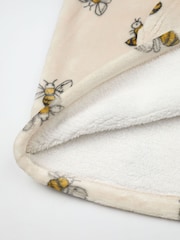 Vanilla Underground Cream Womens Disney Winnie The Pooh Blanket Hoodie - Image 3 of 6