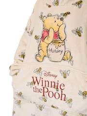 Vanilla Underground Cream Womens Disney Winnie The Pooh Blanket Hoodie - Image 5 of 6