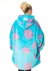 Vanilla Underground Blue Unisex Disney Monsters Inc Adults Blanket Hoodie - Image 2 of 6