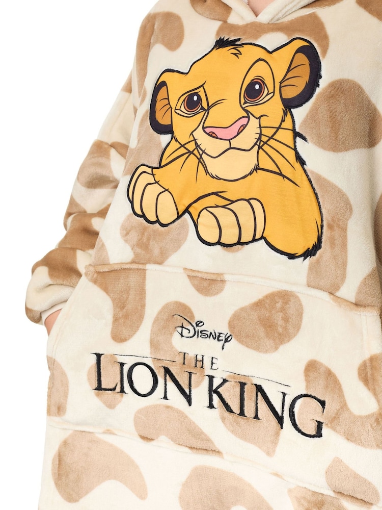 Vanilla Underground Womens Disney Roi Lion Couverture Sweat-shirt à capuche - Image 5 of 6
